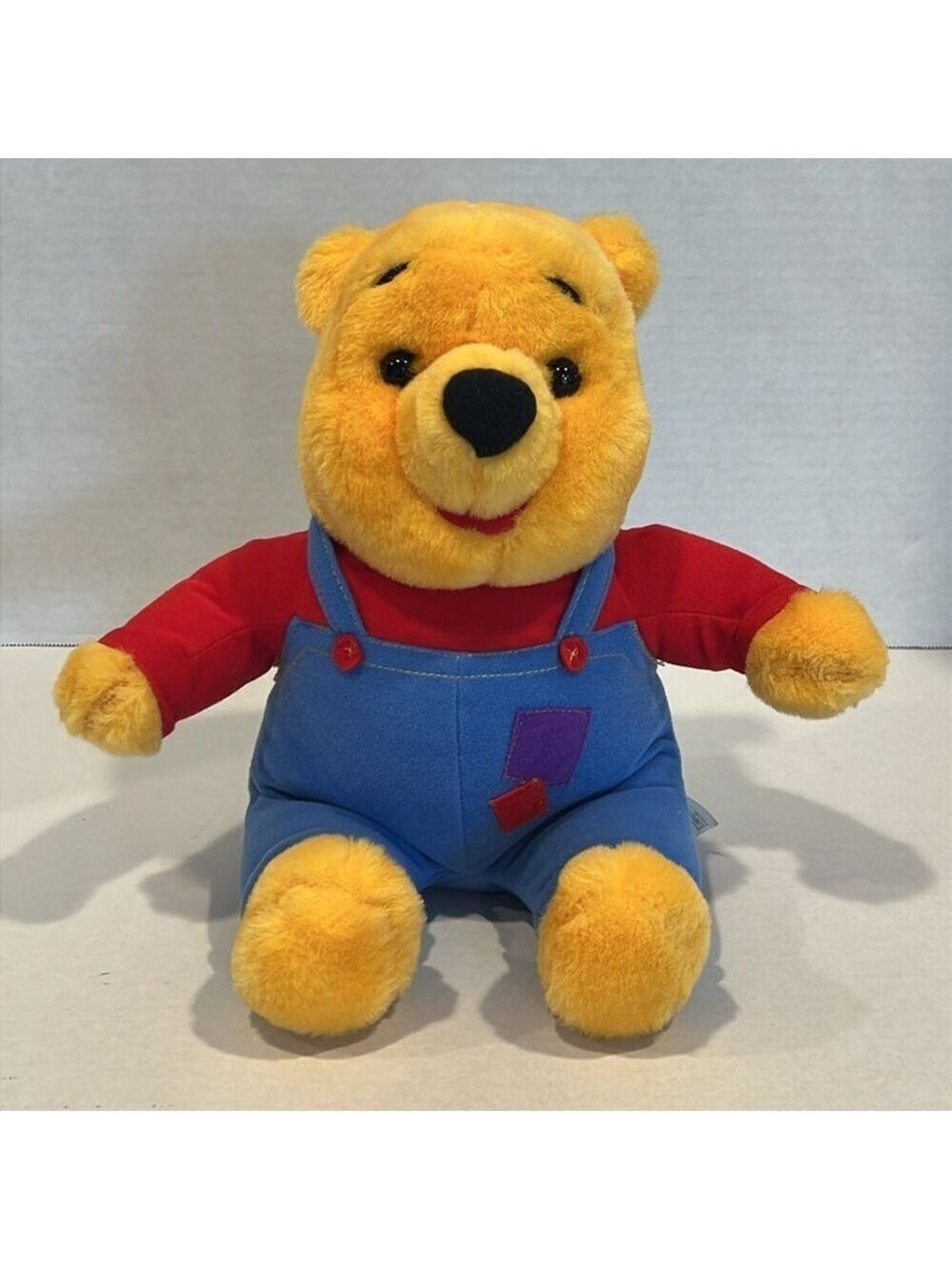 1997 Mattel Winnie The Pooh Hug 'N Wiggle Pooh Talking Noises Animated Plush Toy